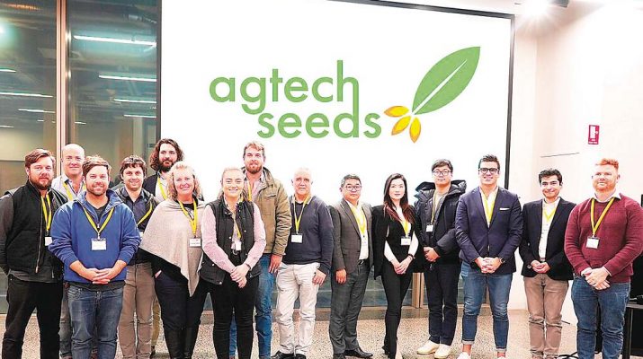 The first group of startups to take part in AgTech Seeds.