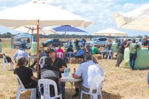 In the afternoon, delegates gathered at Wilandra Farms